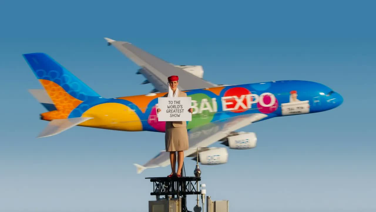 See You at Dubai Expo for Emirates, FPV cinematography by André Larsen